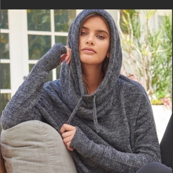 Barefoot Dreams Sweaters Barefoot Dreams Cozichic Lite Cowl Or Hood